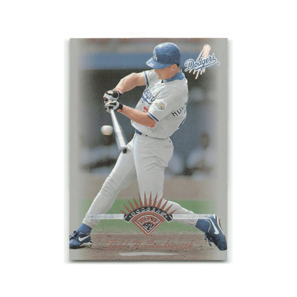 Todd Hollandsworth 1997 Leaf #58 Los Angeles Dodgers Baseball Card NM