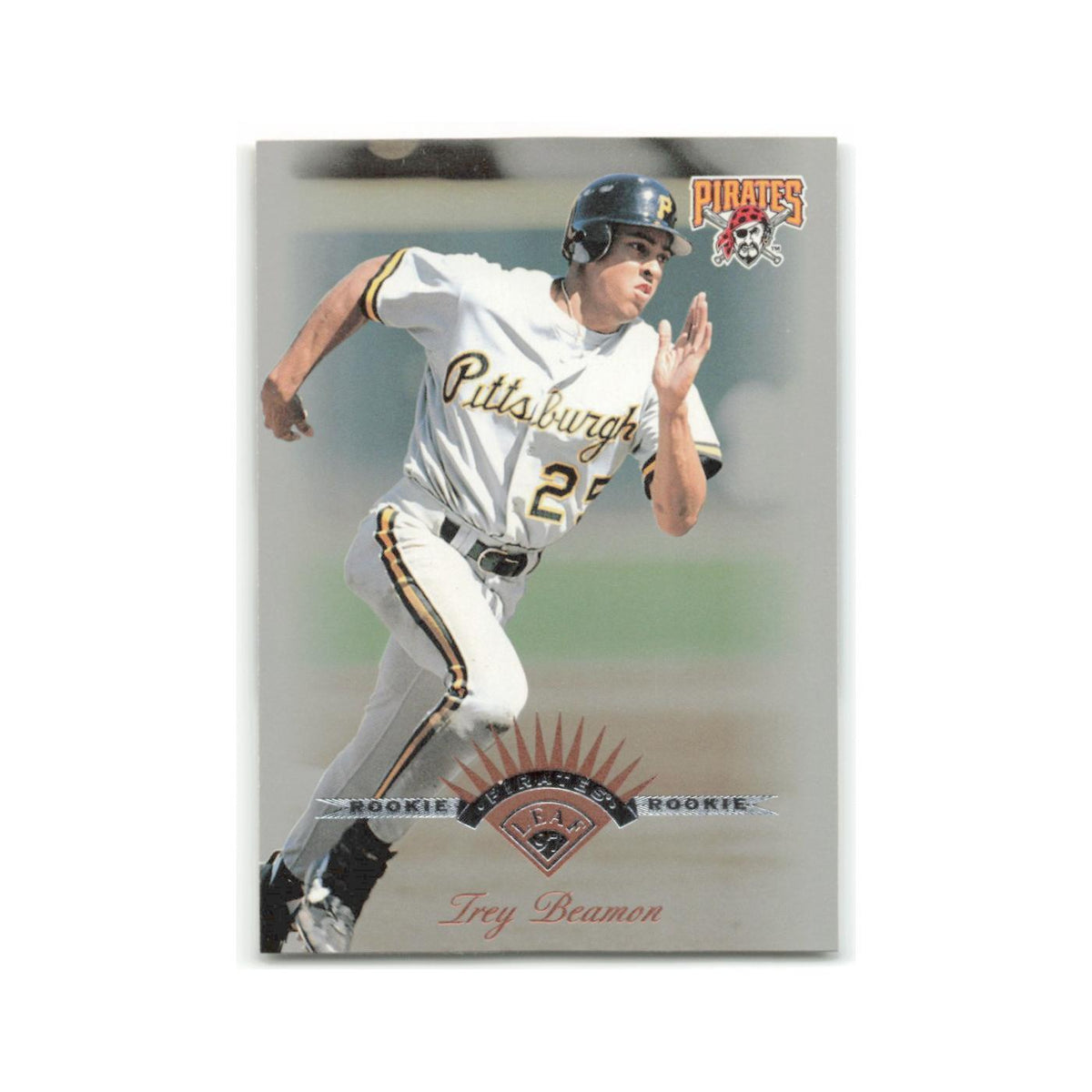 Trey Beamon Rookie 1997 Leaf #172 Pittsburgh Pirates Baseball Card NM