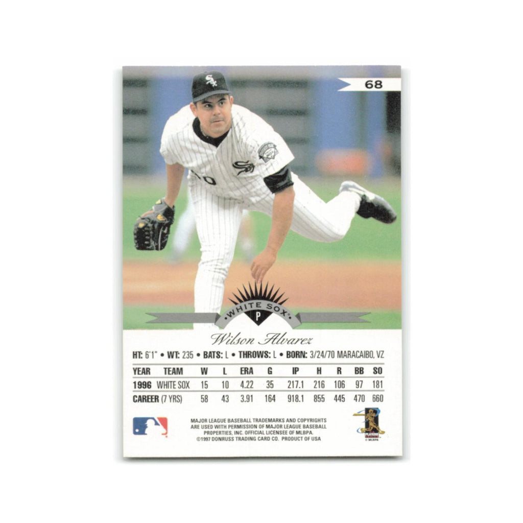 Wilson Alvarez 1997 Leaf #68 Chicago White Sox Baseball Card NM