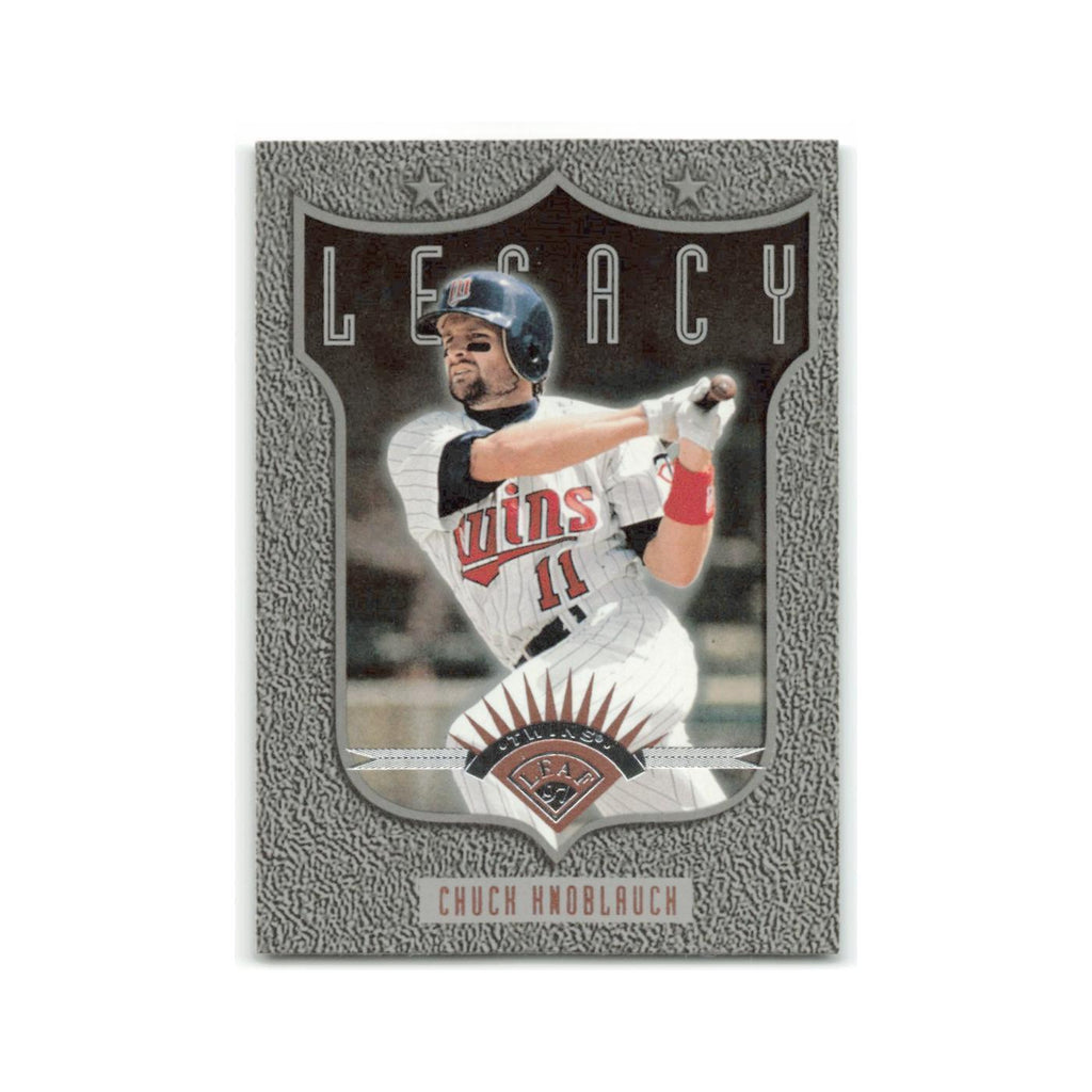 Chuck Knoblauch 1997 Leaf #192 Minnesota Twins Baseball Card NM