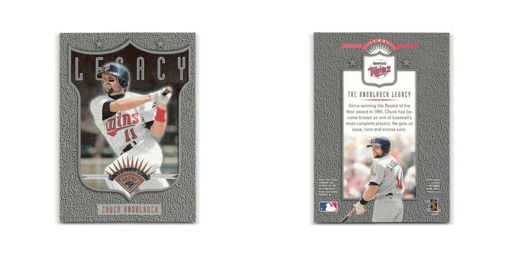 Chuck Knoblauch 1997 Leaf #192 Minnesota Twins Baseball Card NM