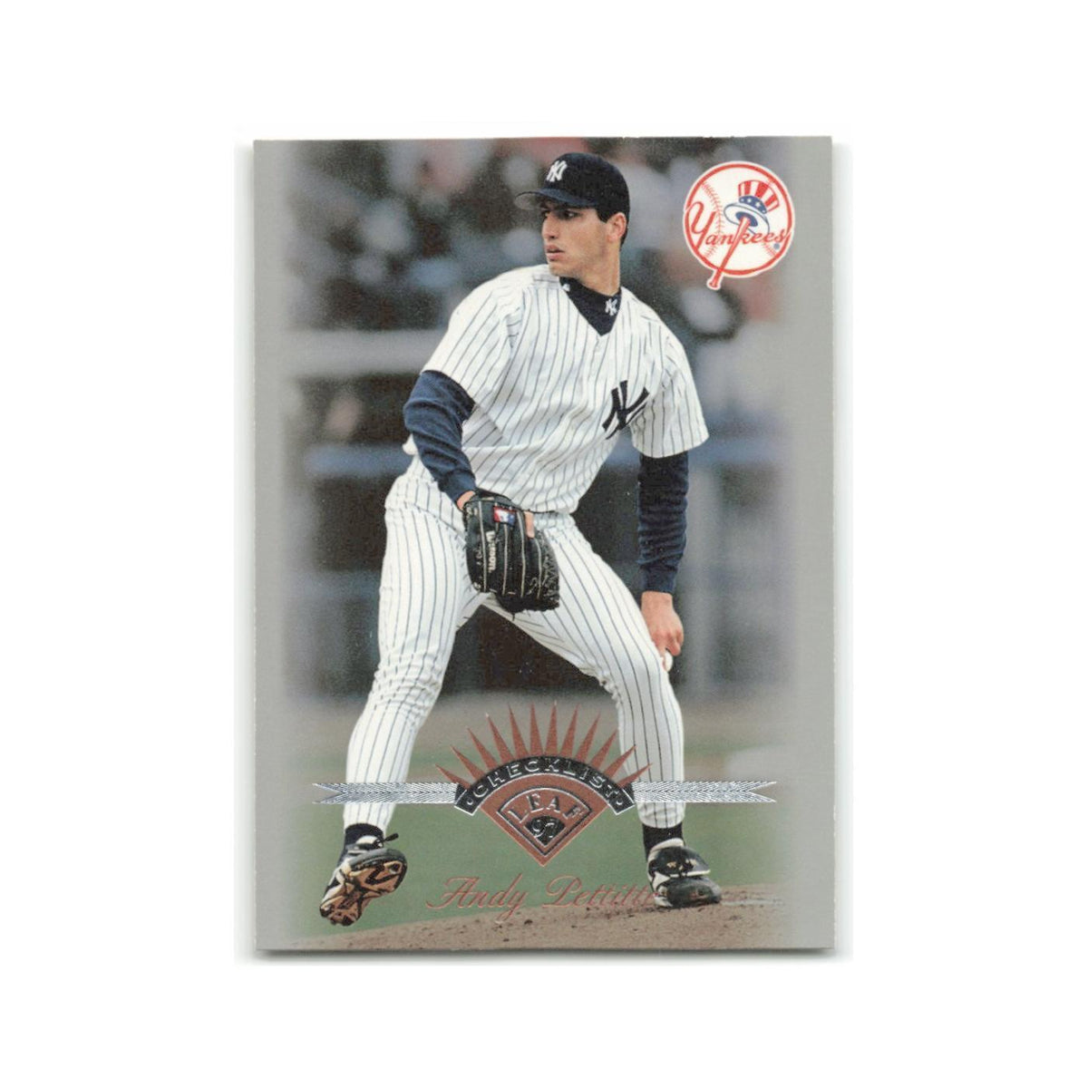 Andy Pettite 1997 Leaf #198 New York Yankees Baseball Card NM