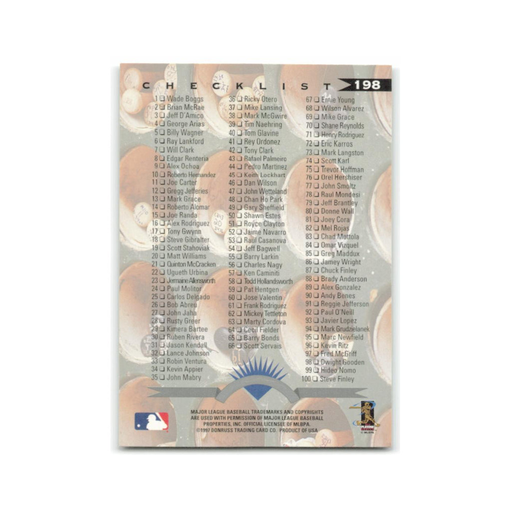 Andy Pettite 1997 Leaf #198 New York Yankees Baseball Card NM