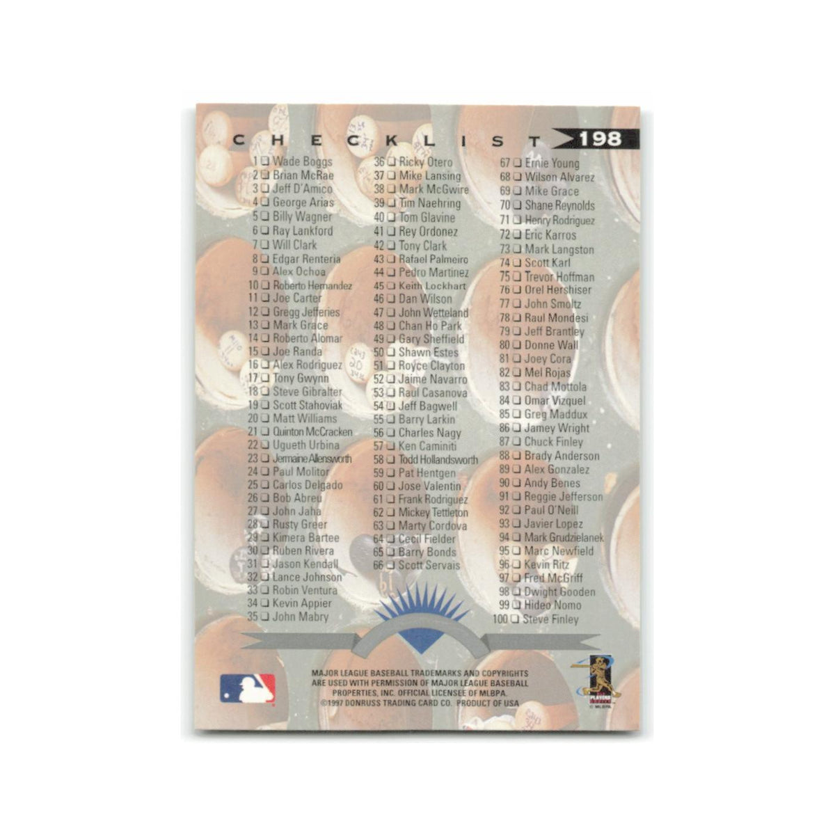 Andy Pettite 1997 Leaf #198 New York Yankees Baseball Card NM