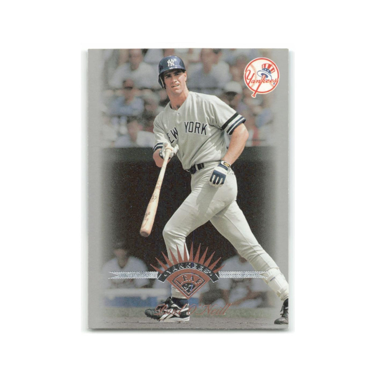 Paul O'Neill 1997 Leaf #92 New York Yankees Baseball Card NM