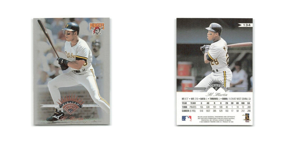 Al Martin 1997 Leaf #134 Pittsburgh Pirates Baseball Card NM