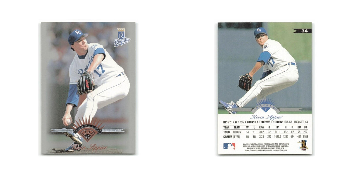 Kevin Appier 1997 Leaf #34 Kansas City Royals Baseball Card NM