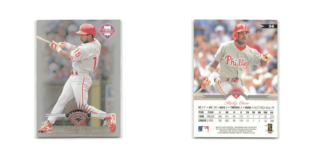 Ricky Otero 1997 Leaf #36 Philadelphia Phillies Baseball Card NM