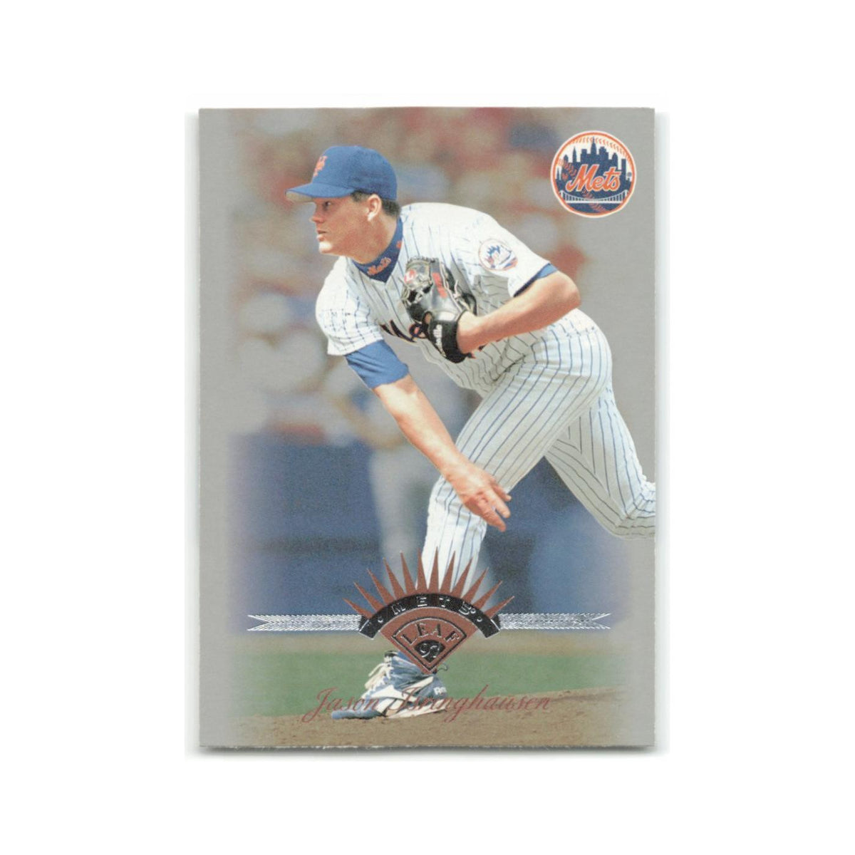 Jason Isringhausen 1997 Leaf #156 New York Mets Baseball Card NM