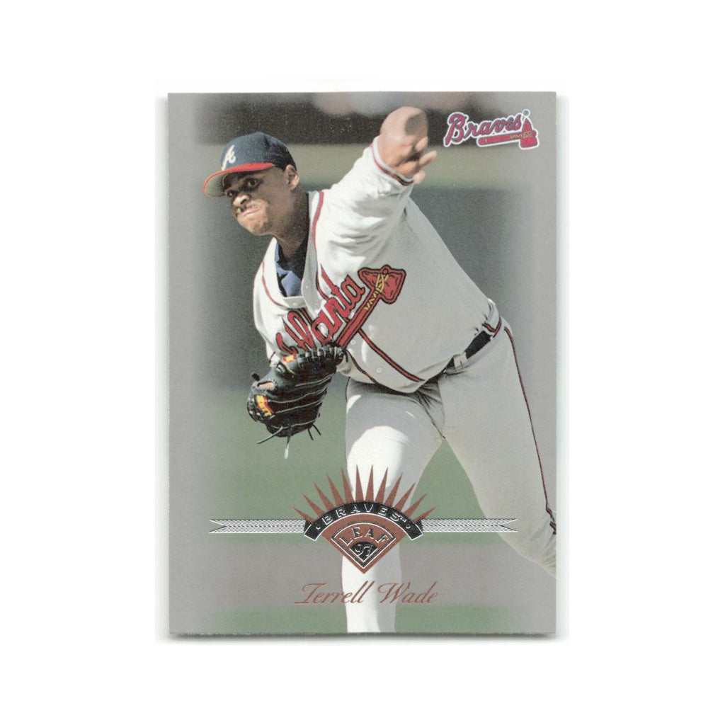 Terrell Wade 1997 Leaf #144 Atlanta Braves Baseball Card NM