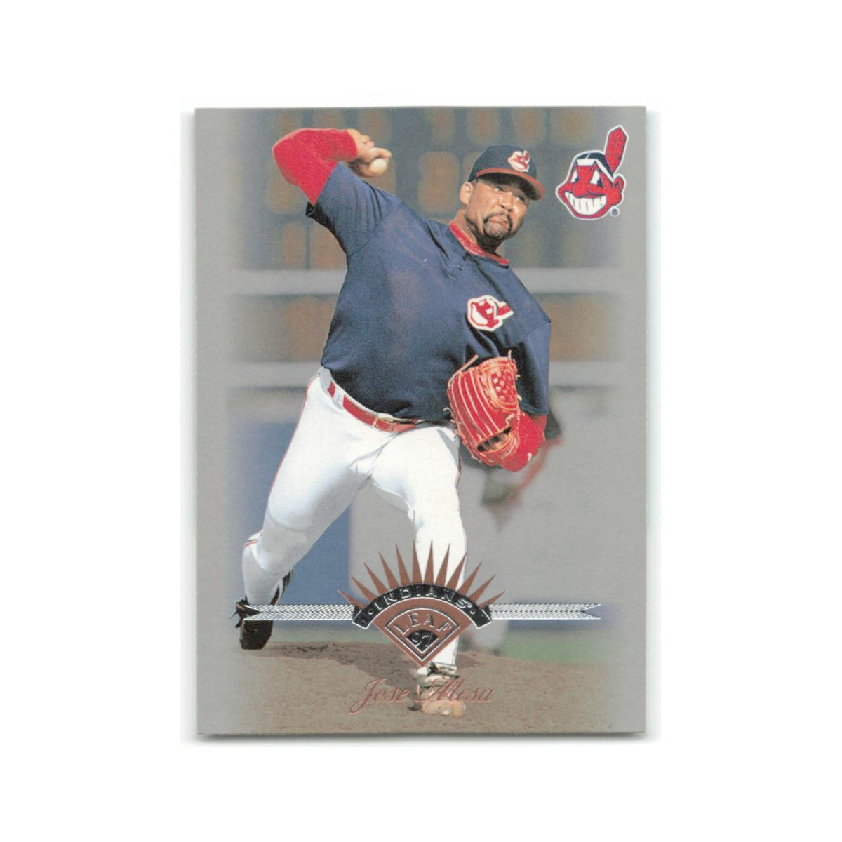 Jose Mesa 1997 Leaf #153 Cleveland Indians Baseball Card NM