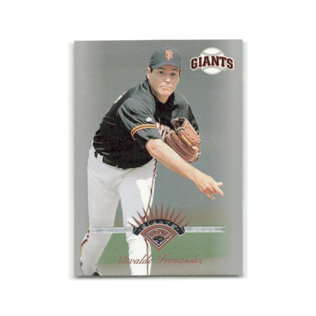 Osvaldo Fernandez 1997 Leaf #154 San Francisco Giants Baseball Card NM