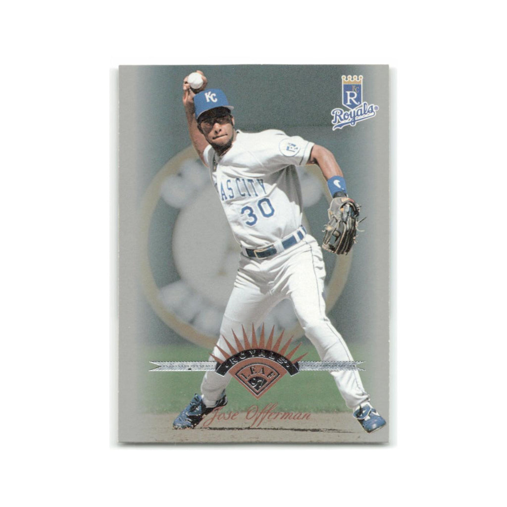 Jose Offerman 1997 Leaf #142 Kansas City Royals Baseball Card NM