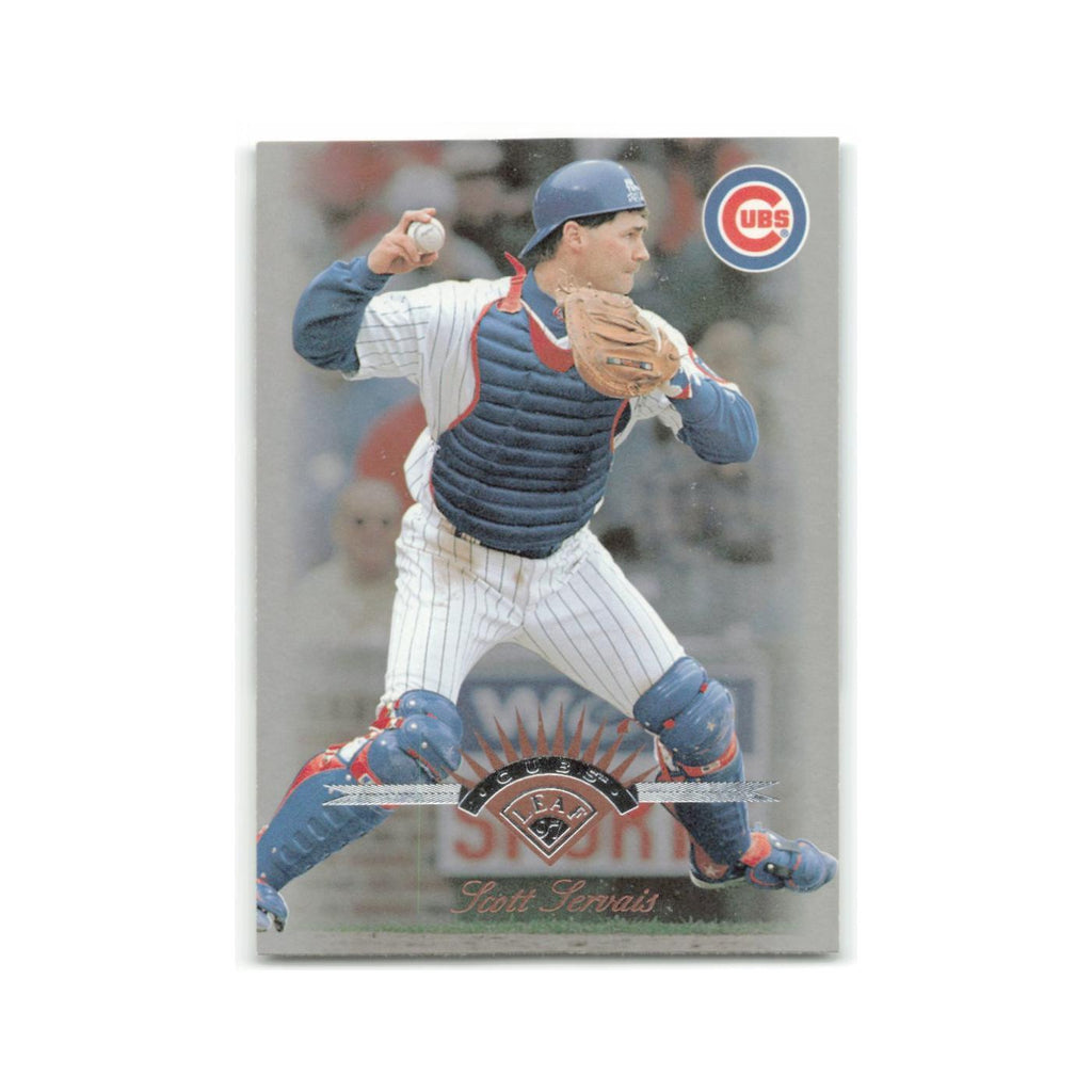 Scott Servais 1997 Leaf #66 Chicago Cubs Baseball Card NM