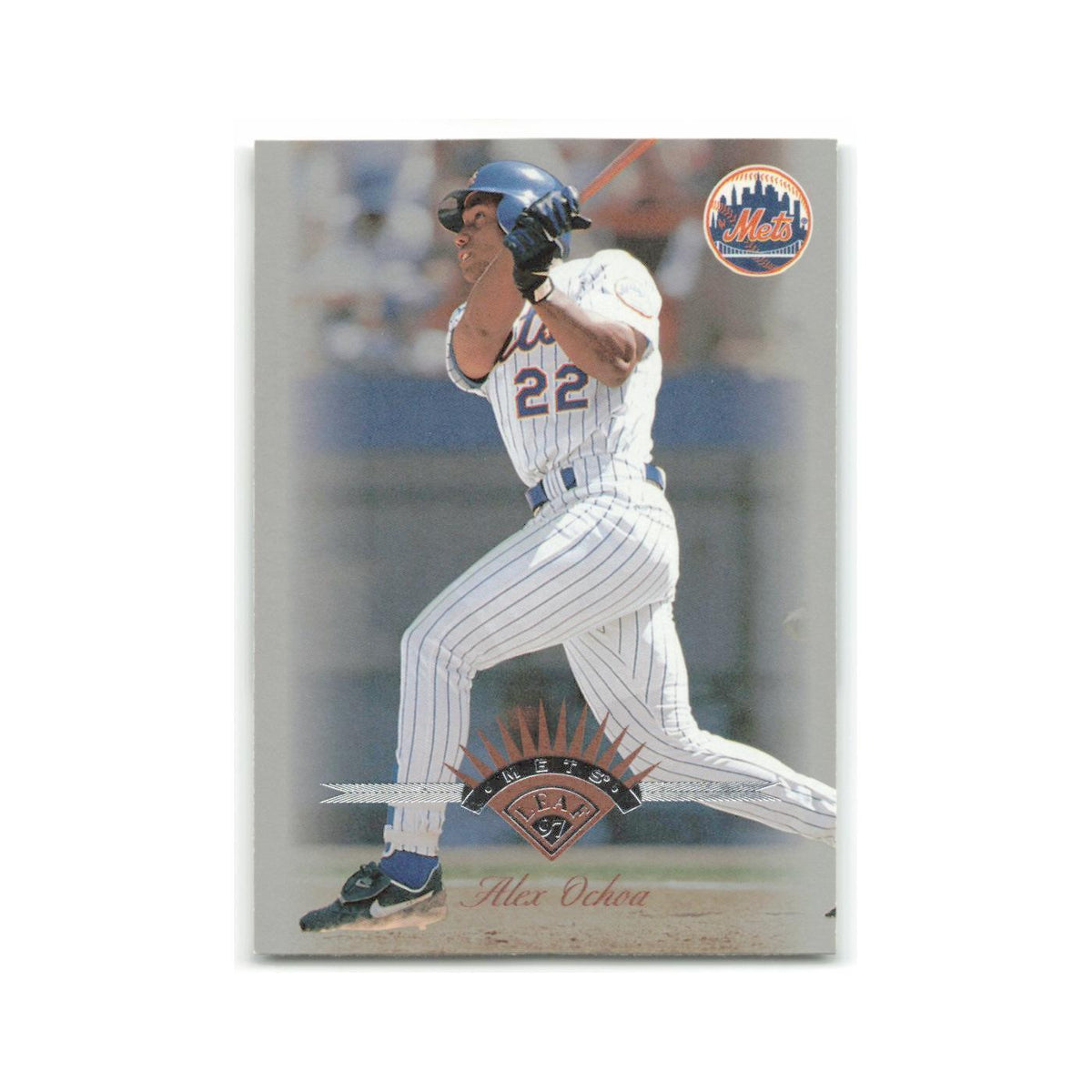 Alex Ochoa 1997 Leaf #9 New York Mets Baseball Card NM
