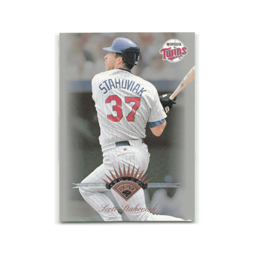 Scott Stahoviak 1997 Leaf #19 Minnesota Twins Baseball Card NM