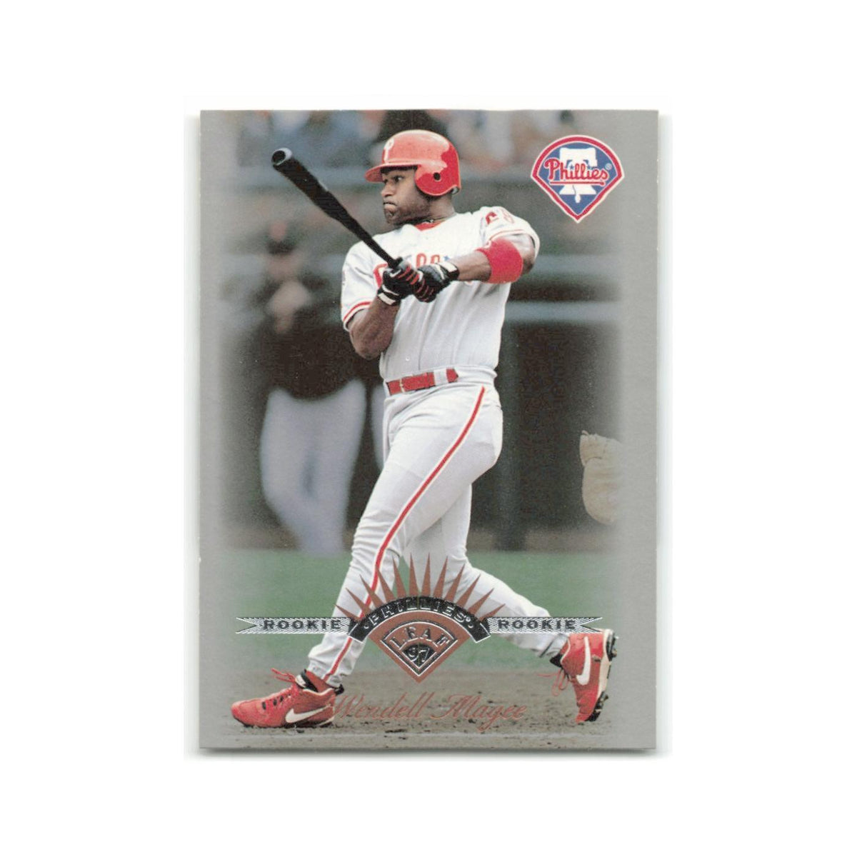 Wendell Magee Rookie 1997 Leaf #183 Philadelphia Phillies Baseball Card NM