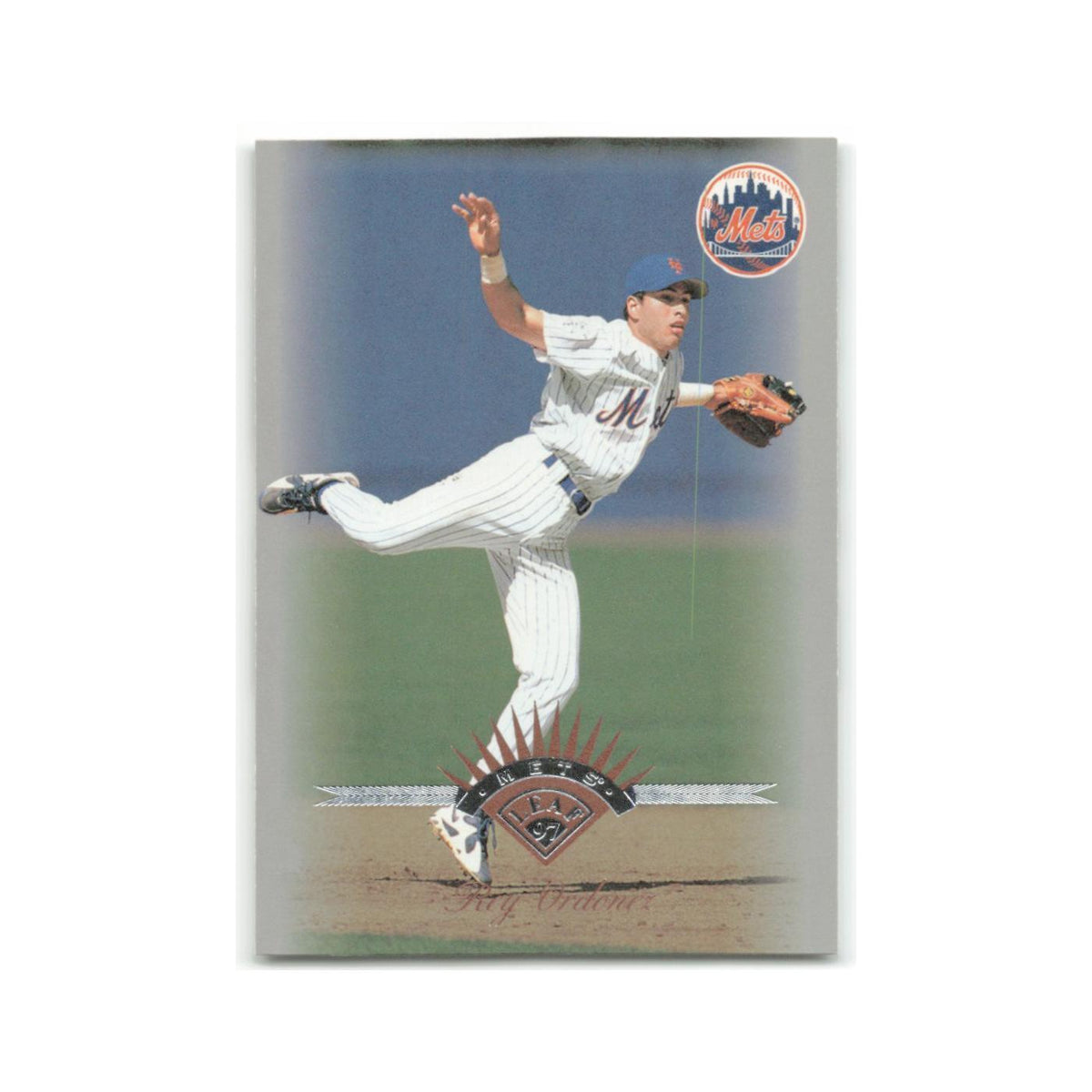 Rey Ordonez 1997 Leaf #41 New York Mets Baseball Card NM