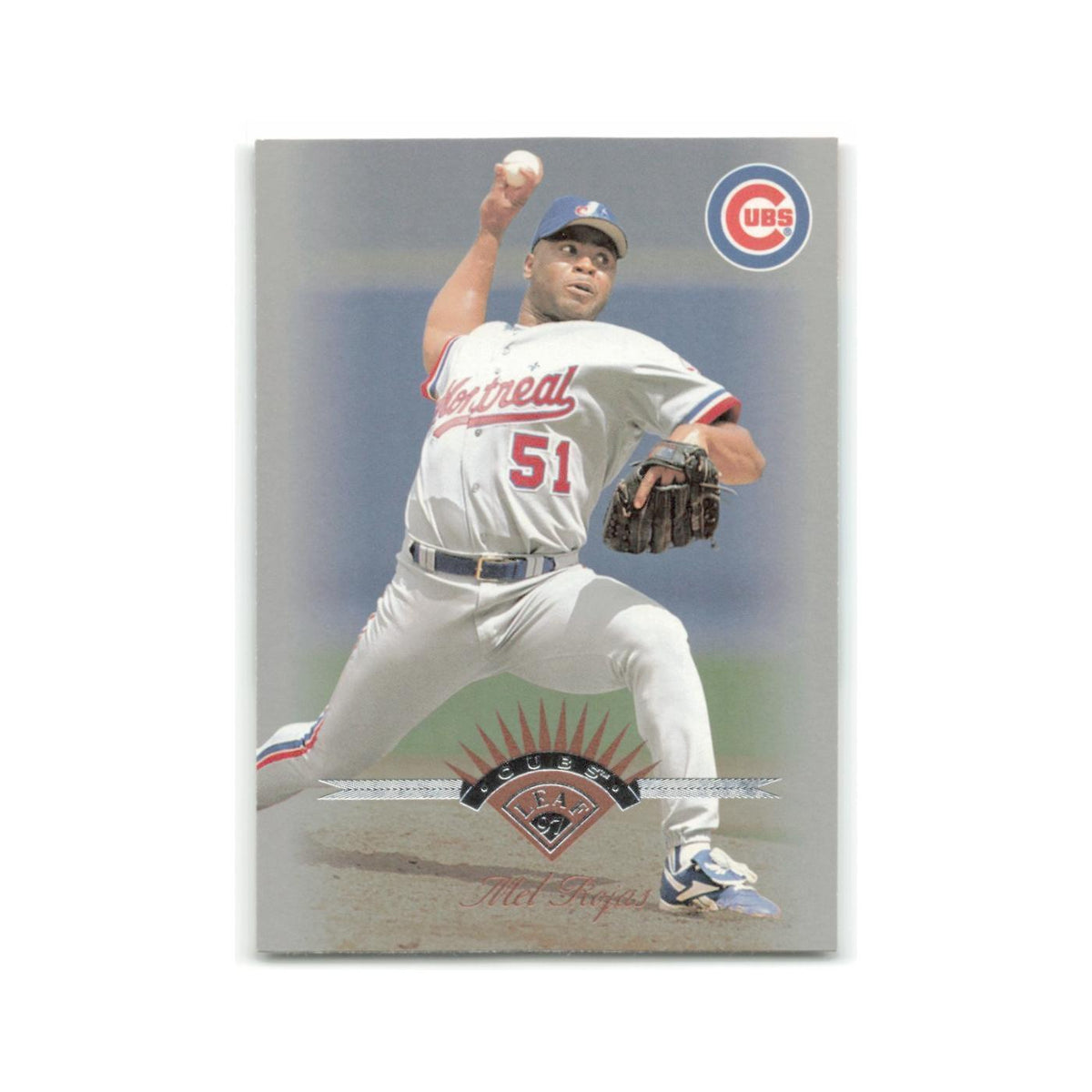 Mel Rojas 1997 Leaf #82 Chicago Cubs Baseball Card NM
