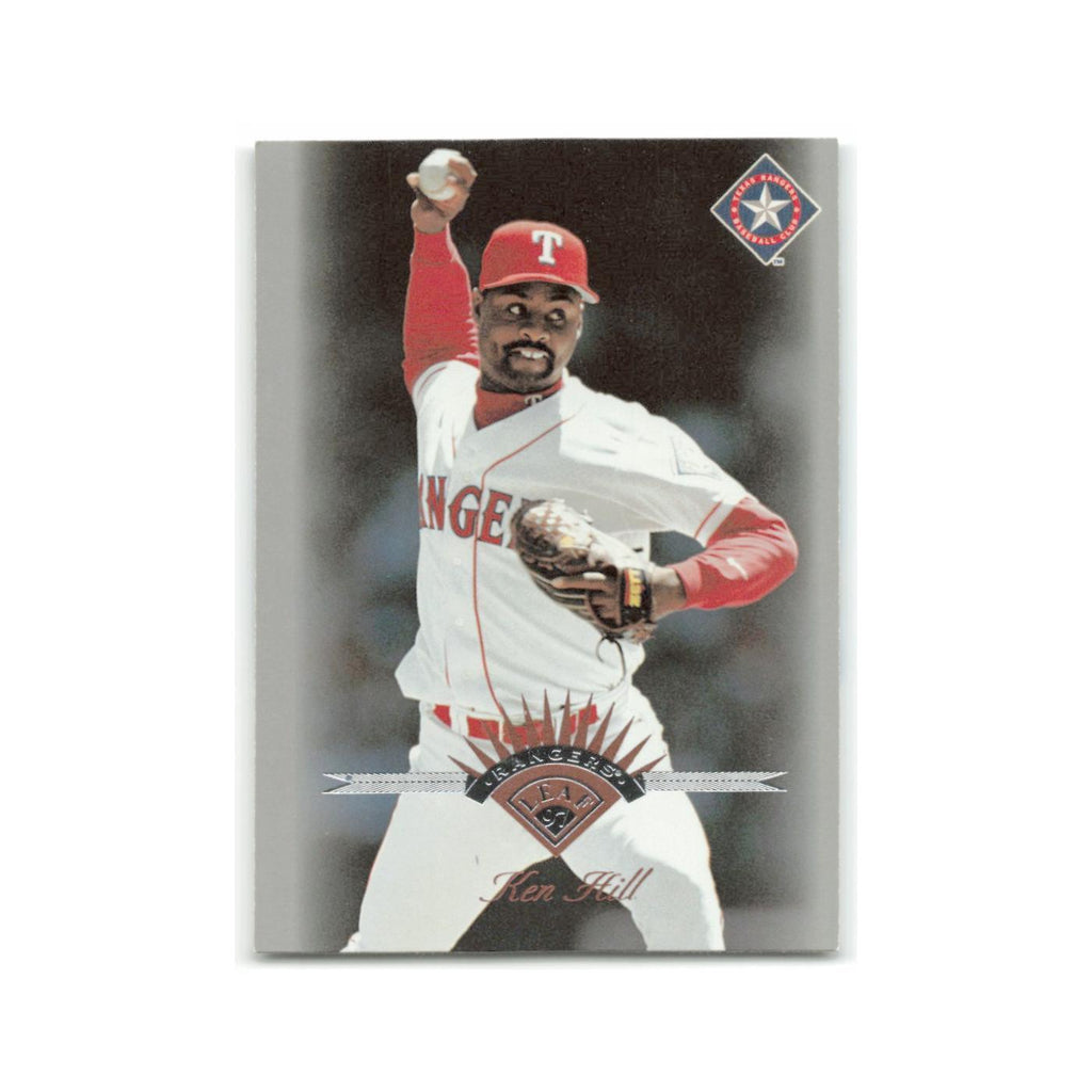 Ken Hill 1997 Leaf #148 Texas Rangers Baseball Card NM