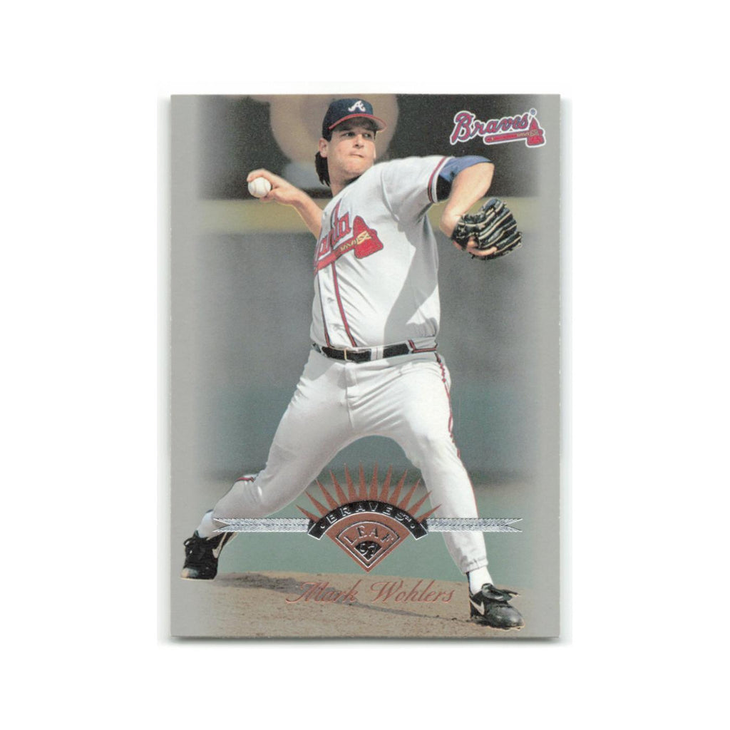 Mark Wohlers 1997 Leaf #130 Atlanta Braves Baseball Card NM