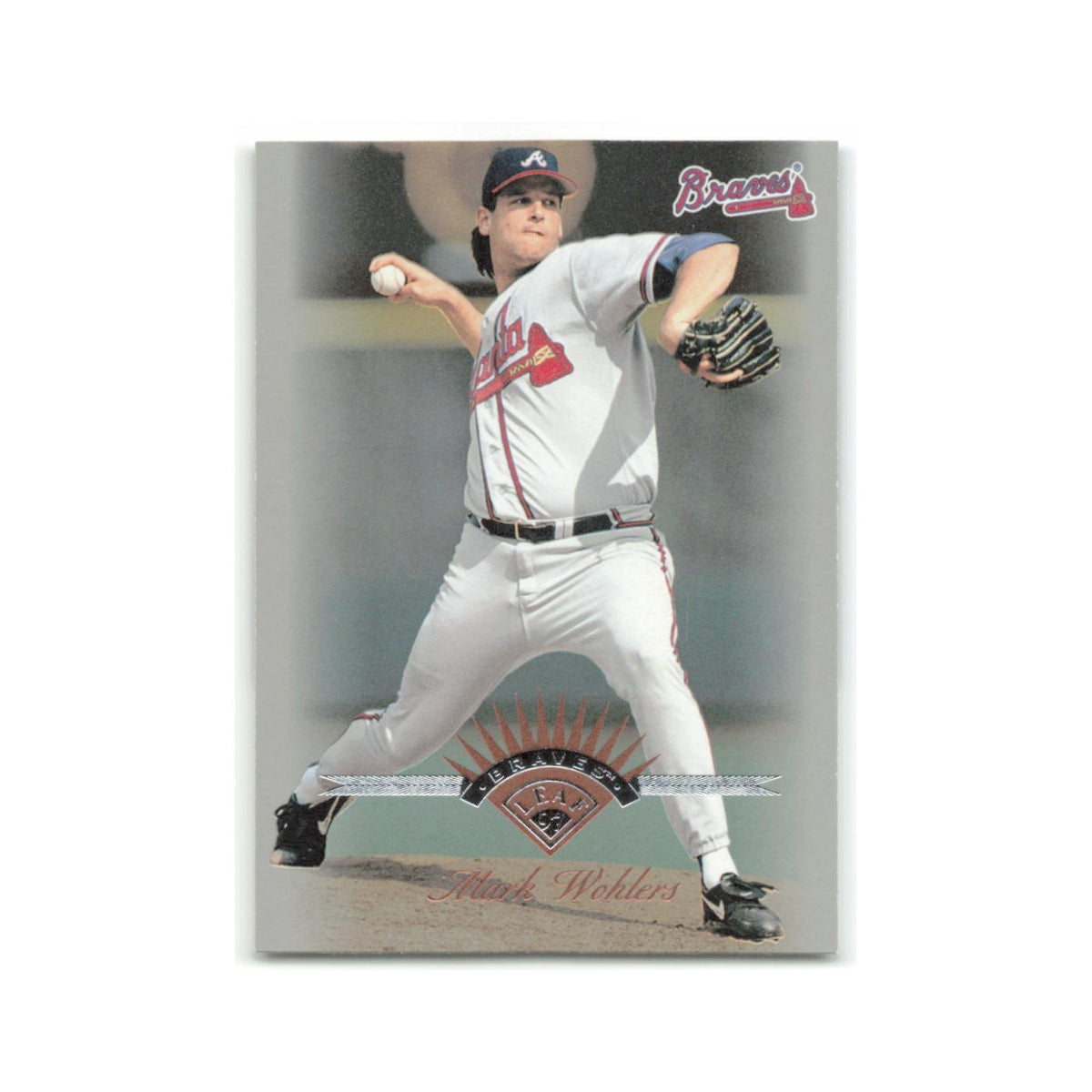 Mark Wohlers 1997 Leaf #130 Atlanta Braves Baseball Card NM