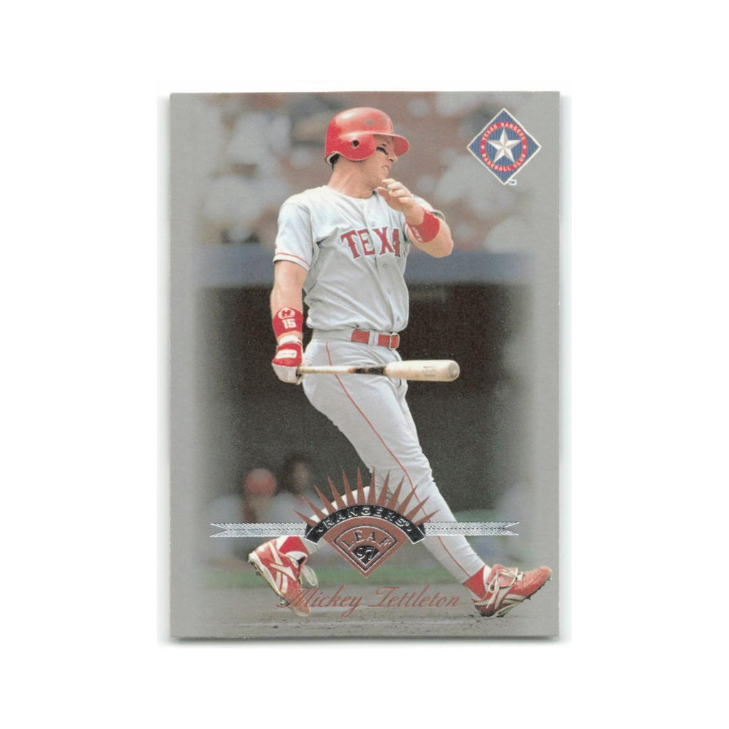 Mickey Tettleton 1997 Leaf #62 Texas Rangers Baseball Card NM