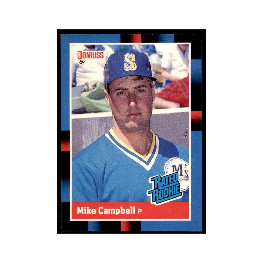 1988 Donruss Mike Campbell RC Baseball Cards #30