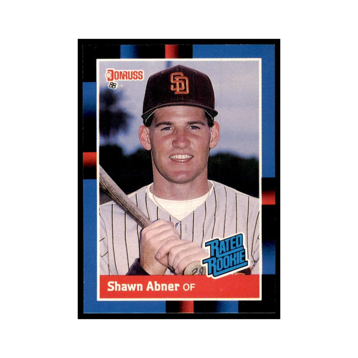 1988 Donruss Shawn Abner RC Baseball Cards #33