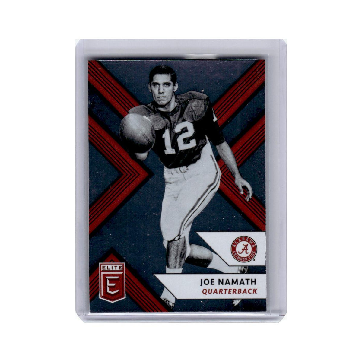 Joe Namath 2018 Panini Elite #52 Alabama Crimson Tide Football Card NM