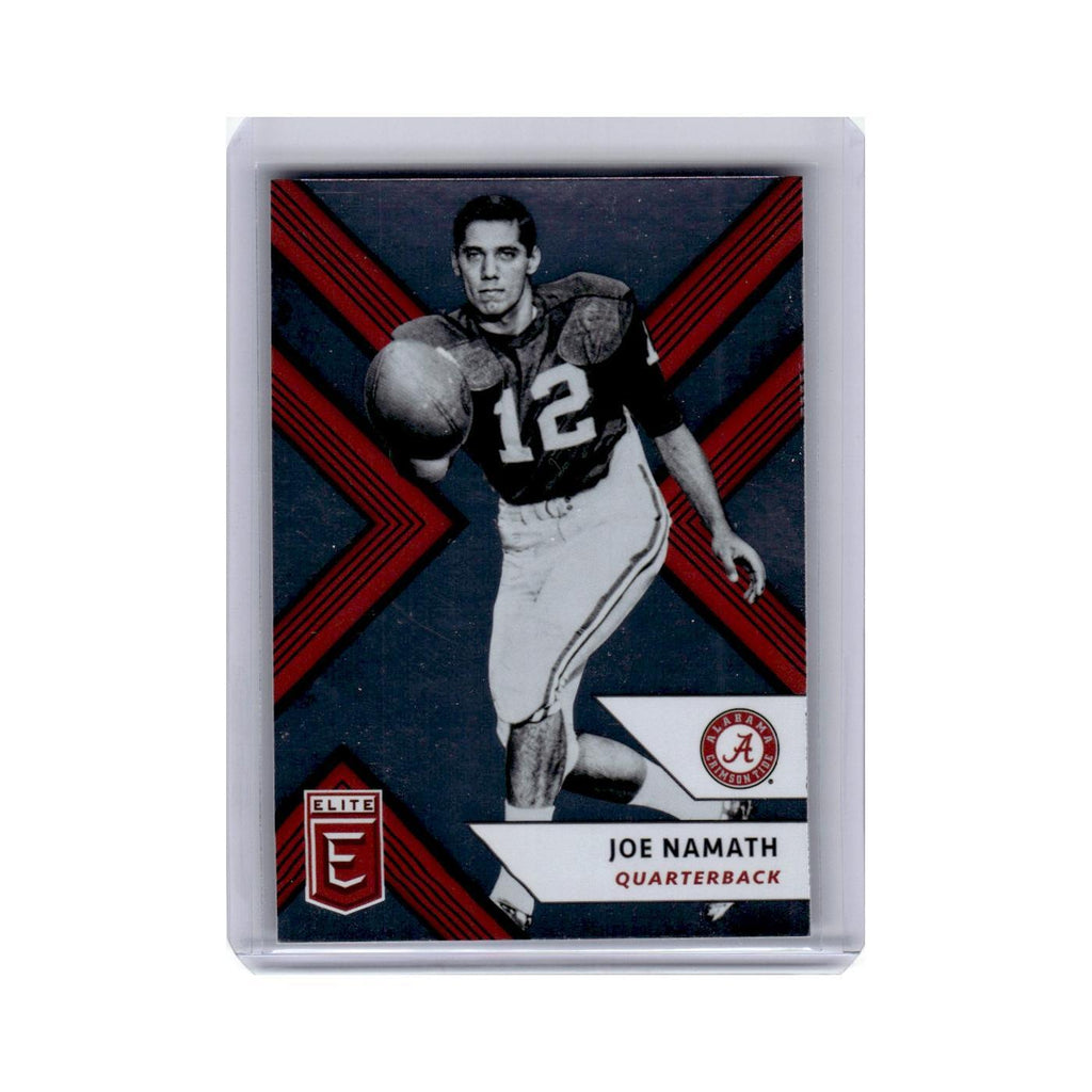 Joe Namath 2018 Panini Elite #52 Alabama Crimson Tide Football Card NM