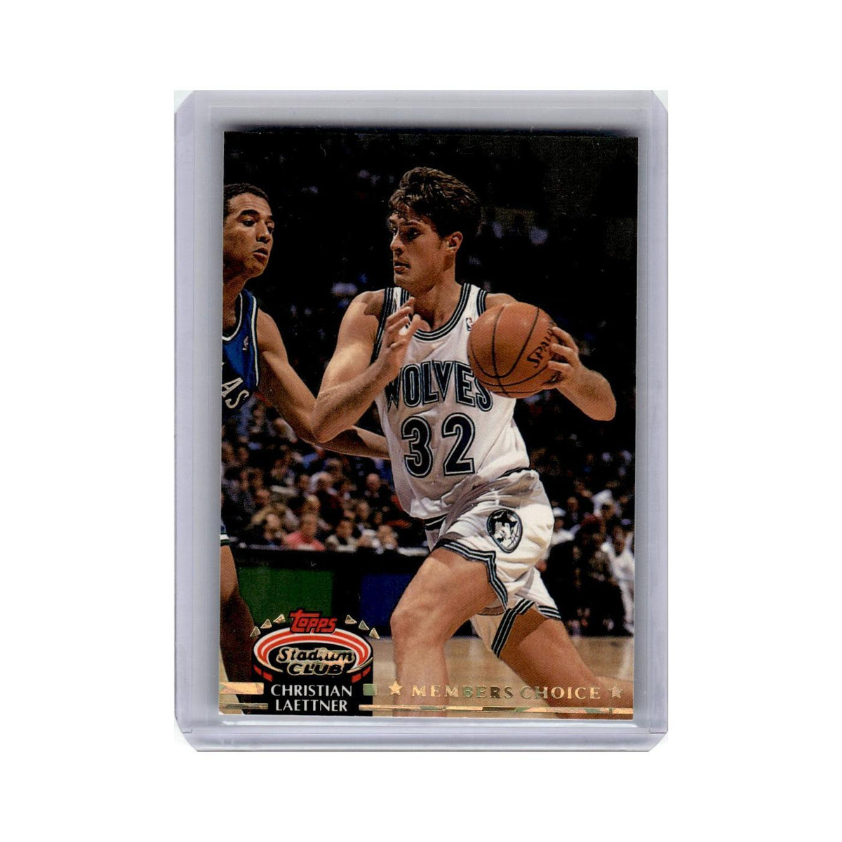 Christian Laettner 1992 Stadium Club #206 Basketball Card NM