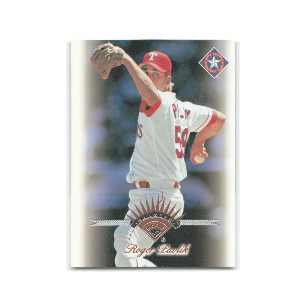 Roger Pavlik 1997 Leaf #309 Texas Rangers Baseball Card NM