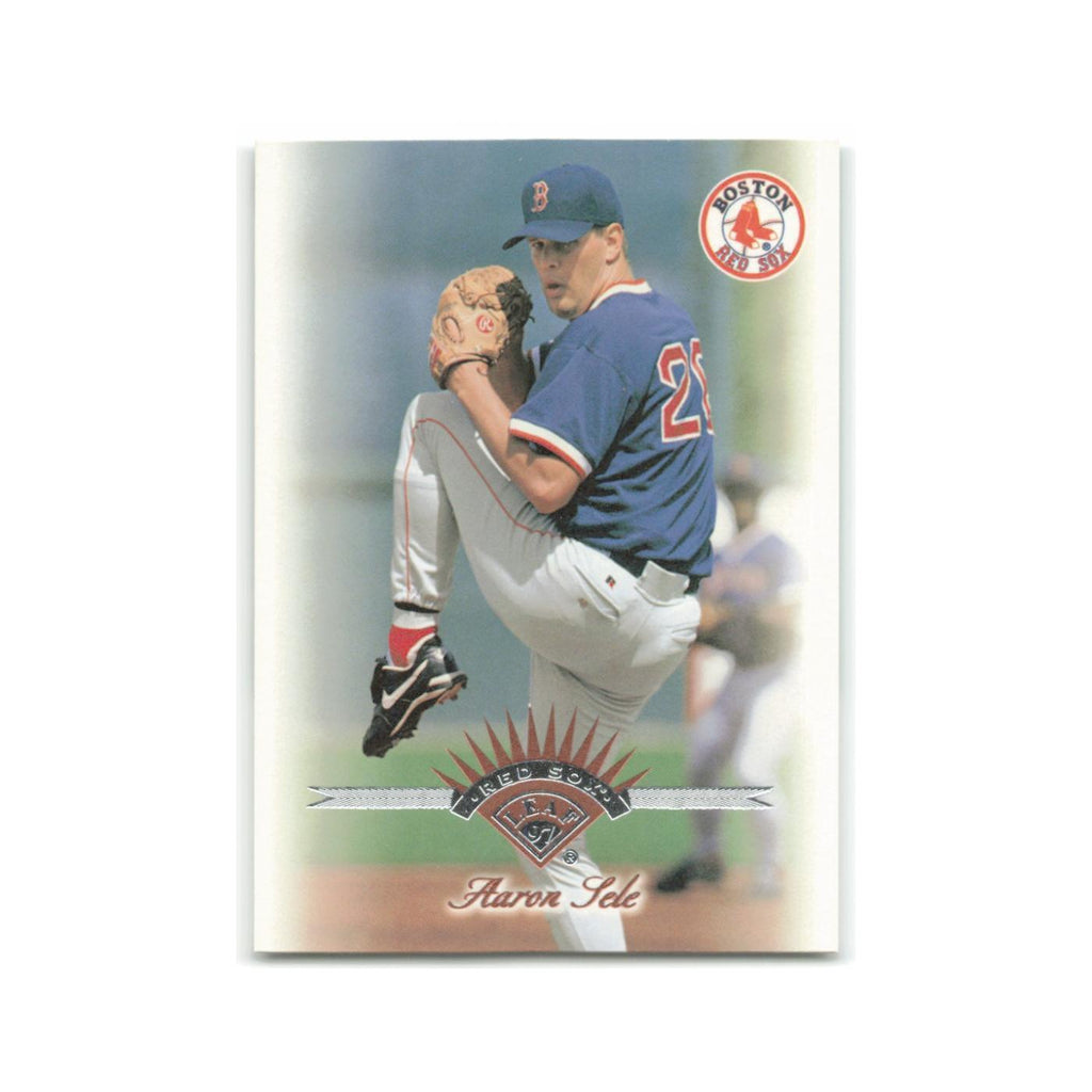 Aaron Sele 1997 Leaf #302 Boston Red Sox Baseball Card NM