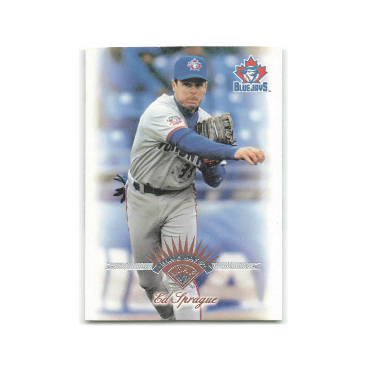 Ed Sprague 1997 Leaf #306 Toronto Blue Jays Baseball Card NM
