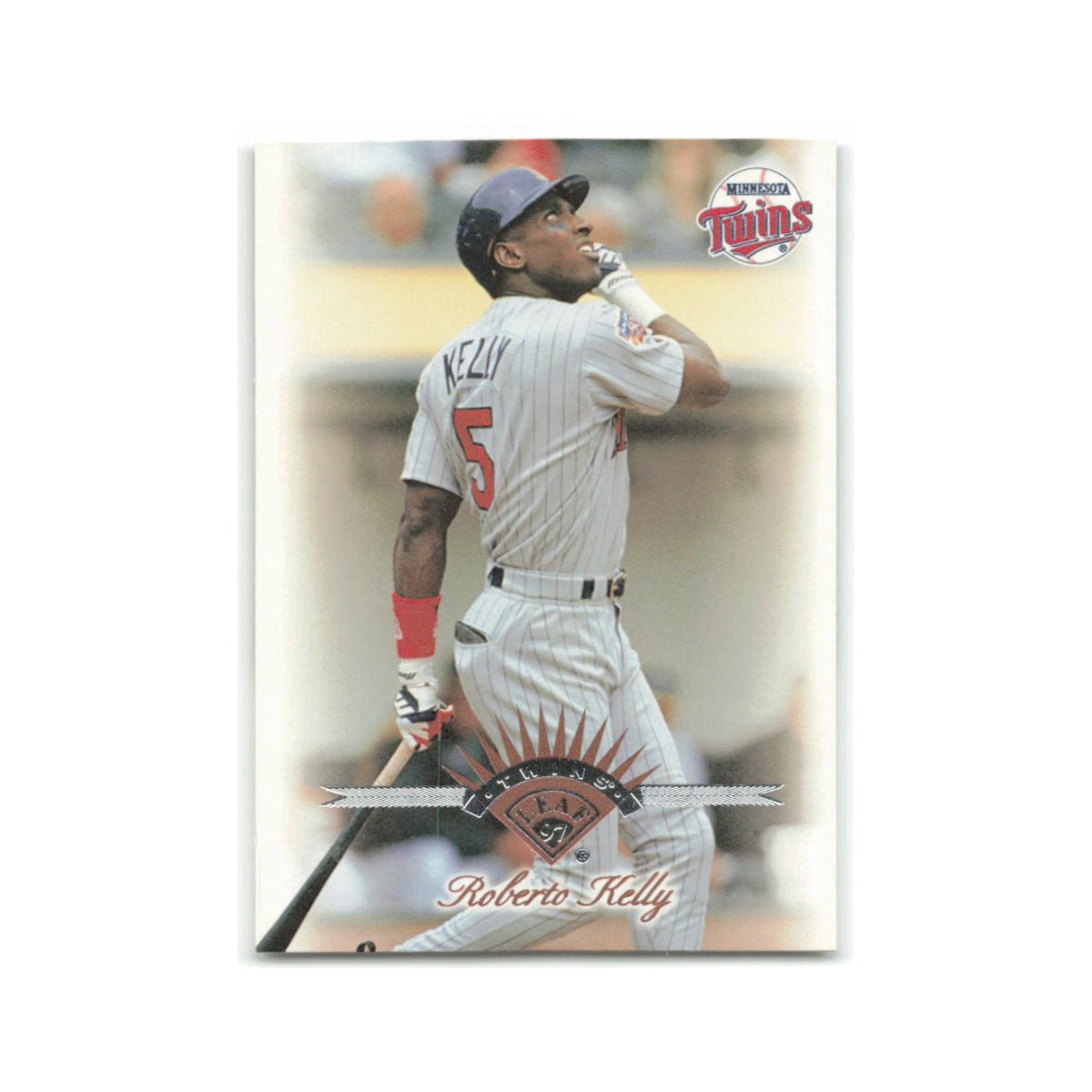 Roberto Kelly 1997 Leaf #298 Minnesota Twins Baseball Card NM