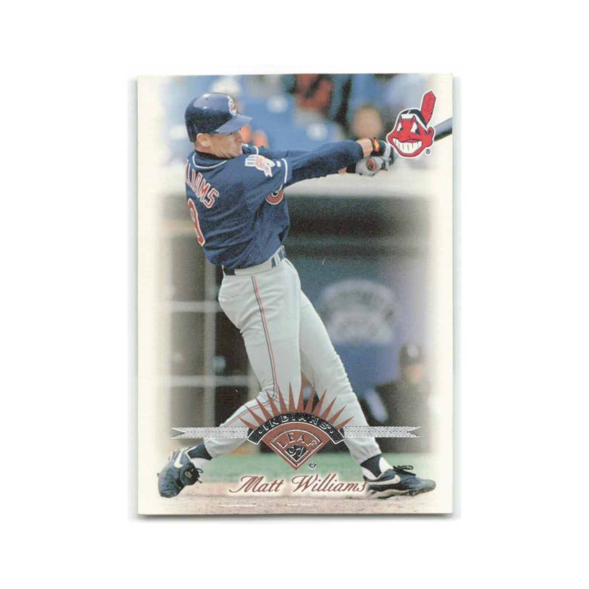 Matt Williams 1997 Leaf #212 Cleveland Indians Baseball Card NM