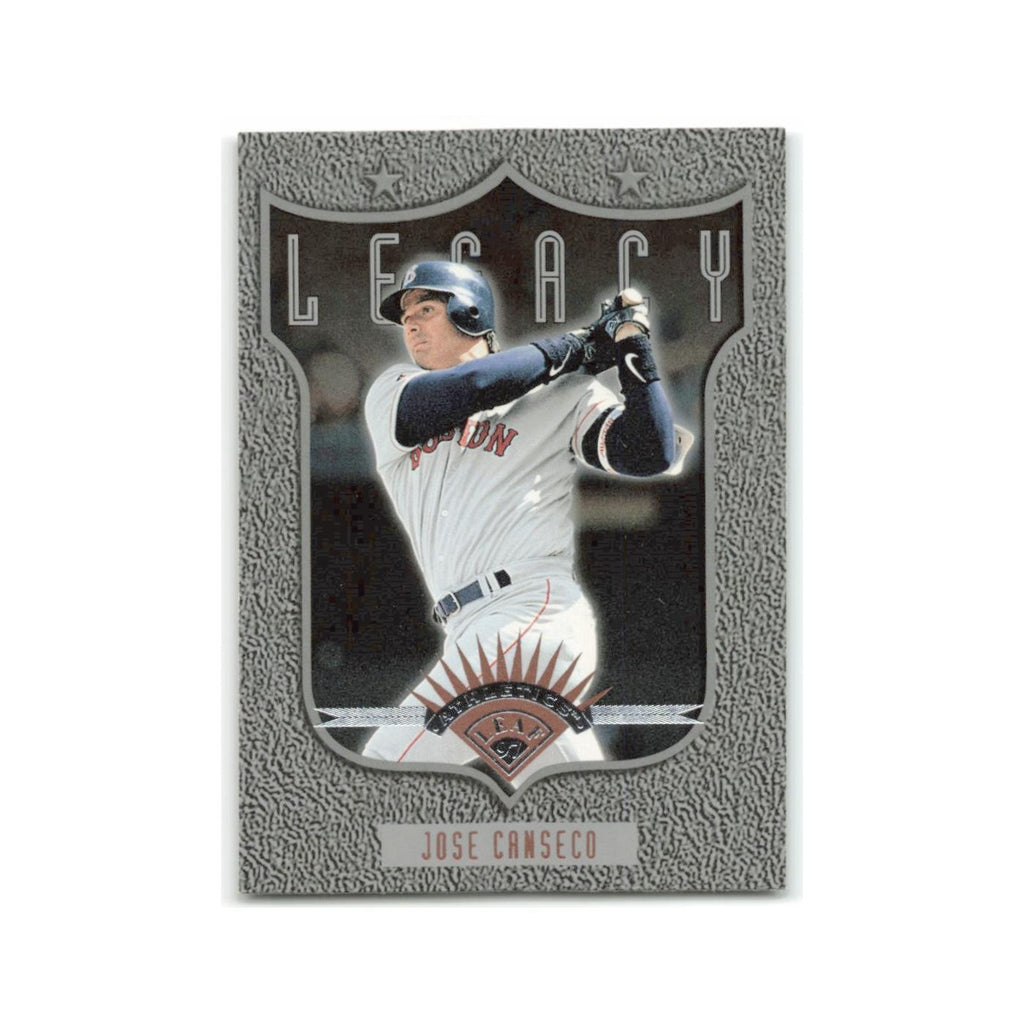 Jose Canseco 1997 Leaf #195 Oakland Athletics Baseball Card NM