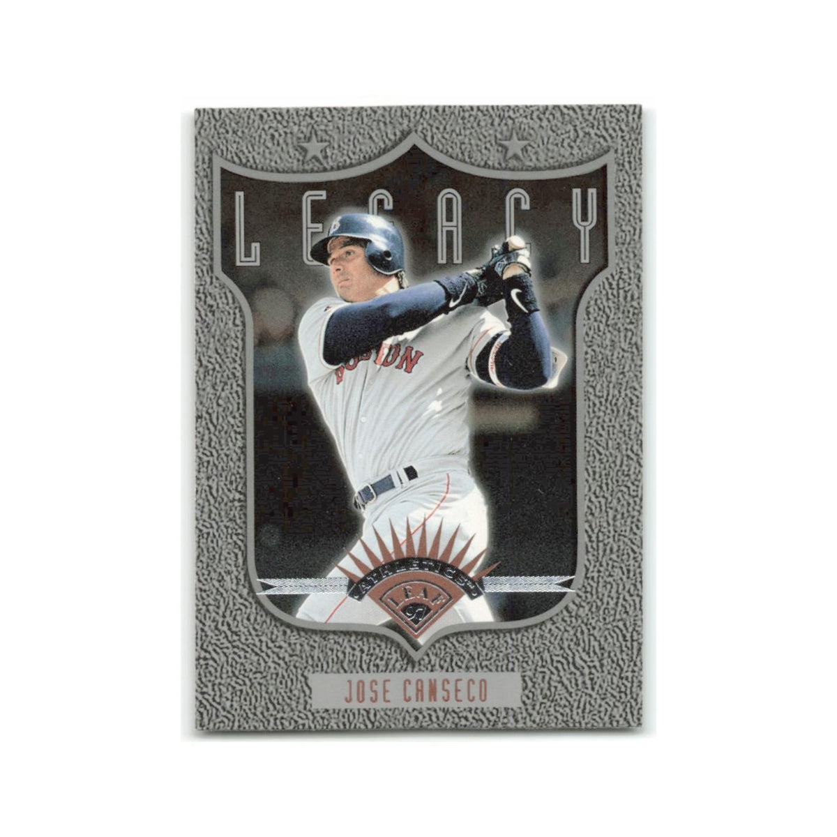 Jose Canseco 1997 Leaf #195 Oakland Athletics Baseball Card NM