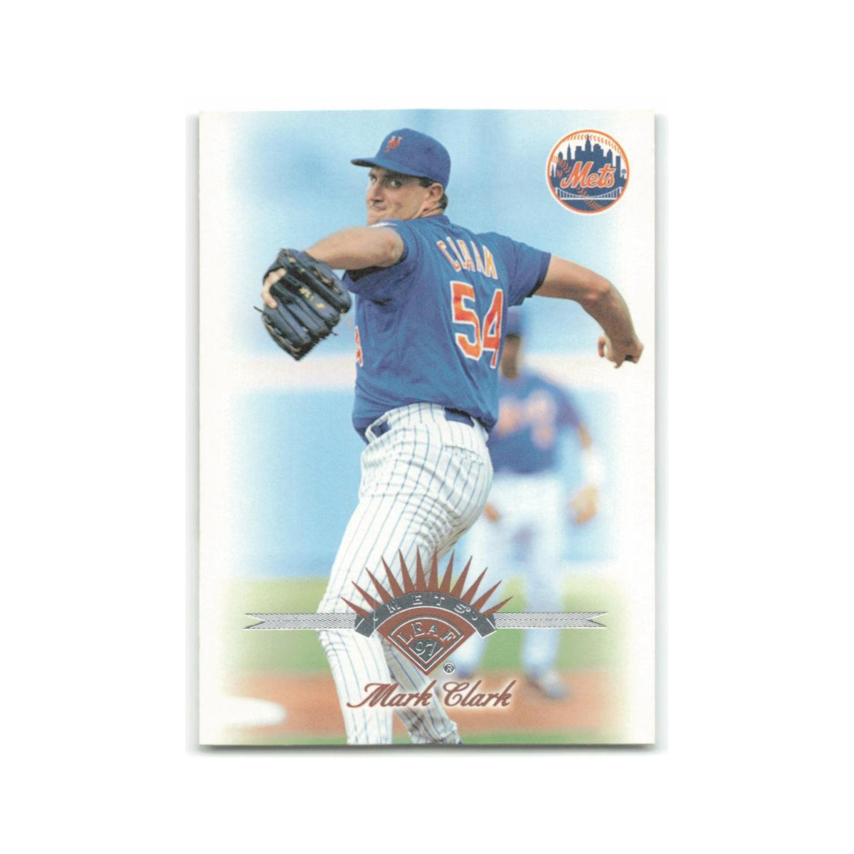 Mark Clark 1997 Leaf #310 New York Mets Baseball Card NM