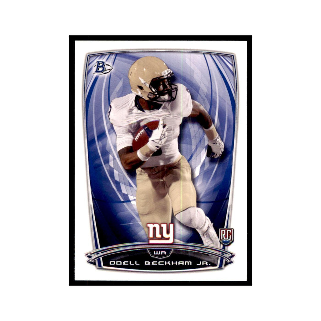 2014 Bowman Odell Beckham Jr. RC Football Cards #8