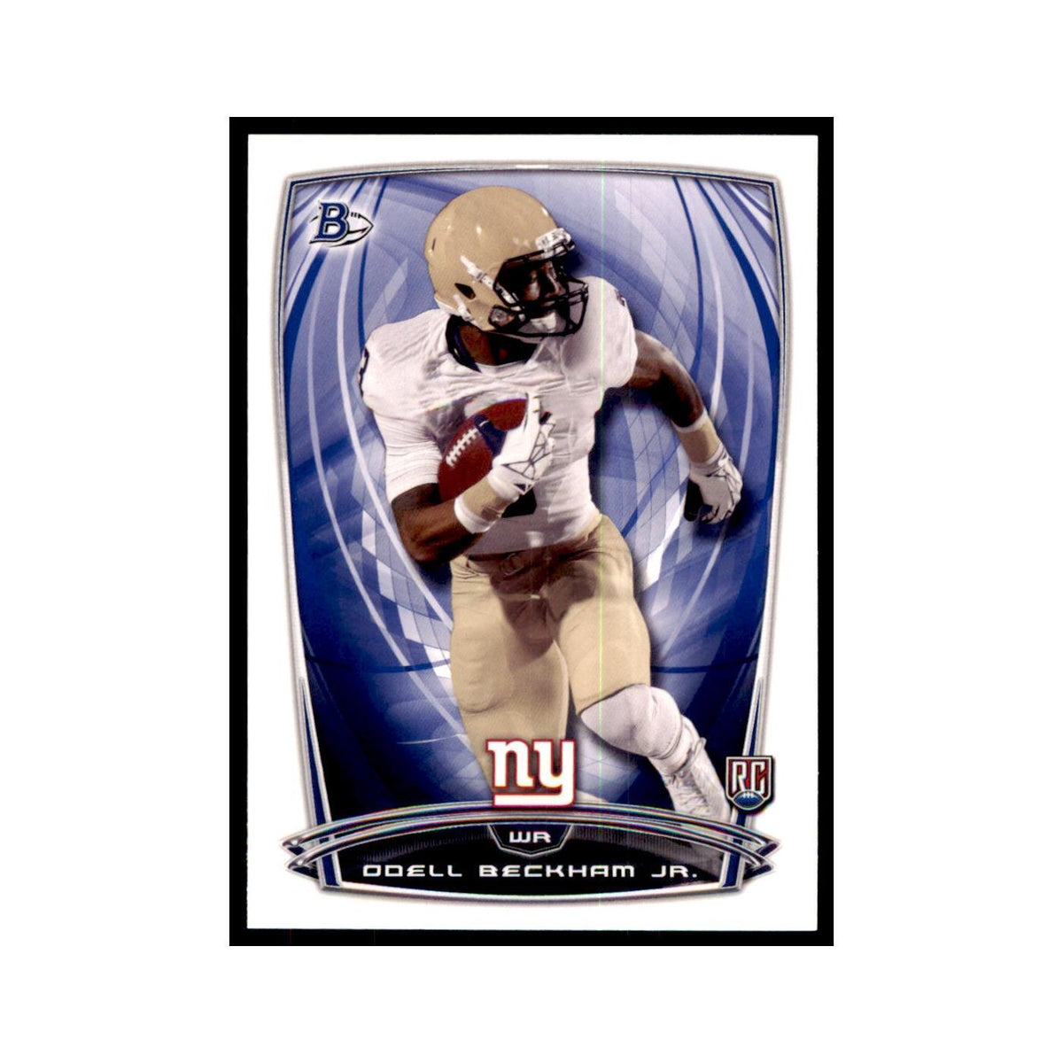 2014 Bowman Odell Beckham Jr. RC Football Cards #8