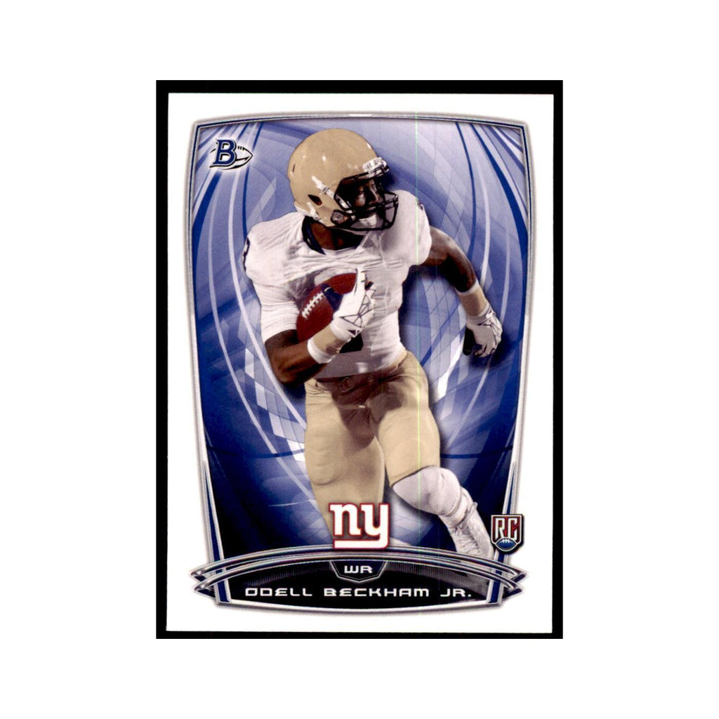 2014 Bowman Odell Beckham Jr. RC Football Cards #8