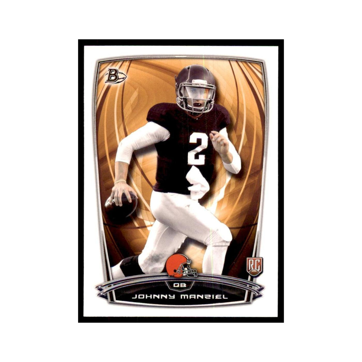 2014 Bowman Johnny Manziel RC Football Cards #9
