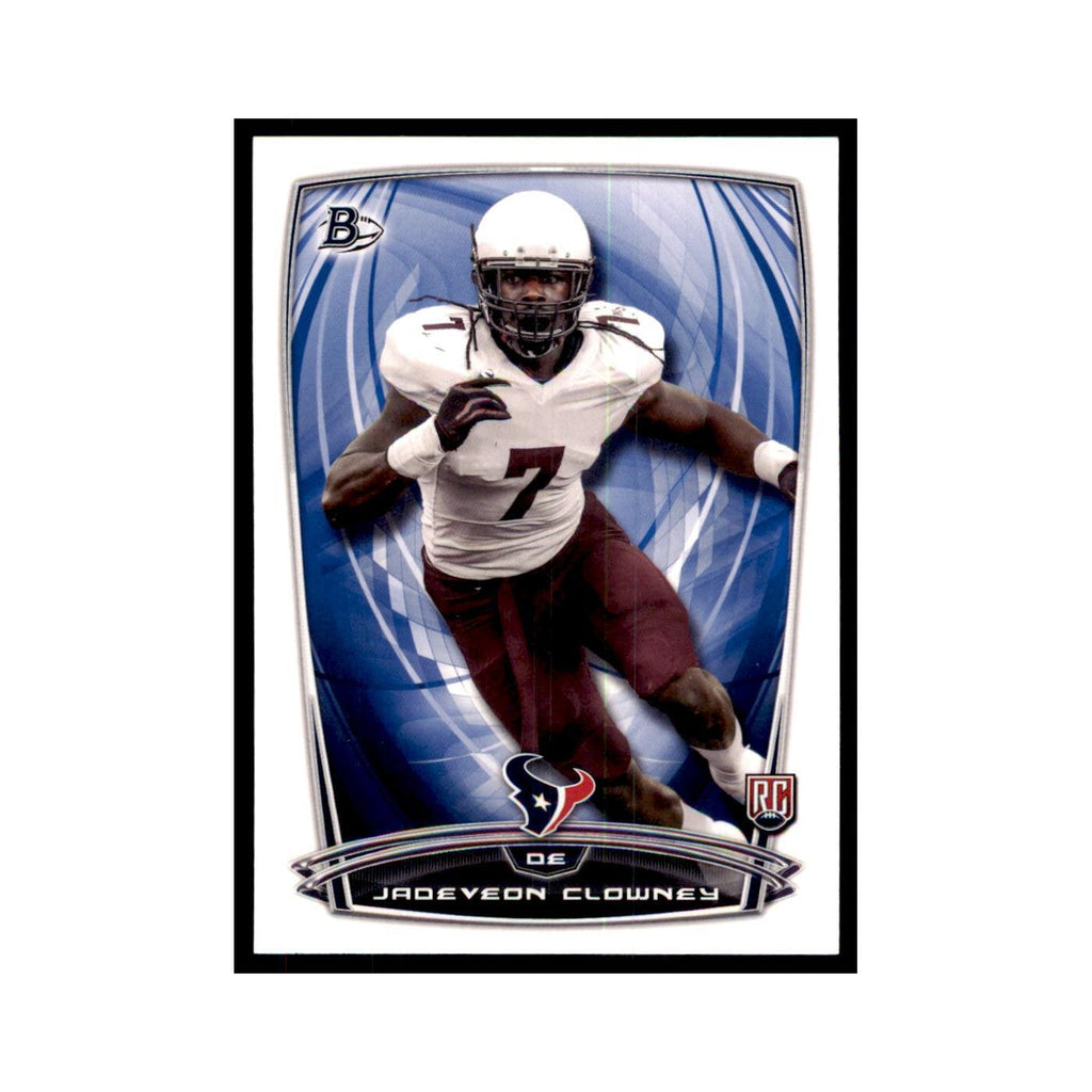 2014 Bowman Jadeveon Clowney RC Football Cards #92