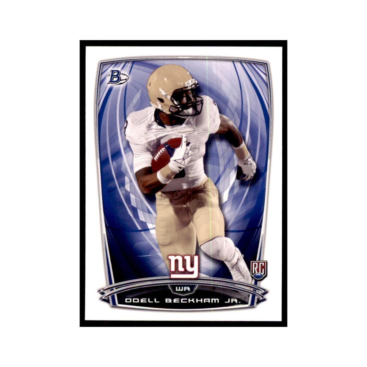 2014 Bowman Odell Beckham Jr. RC Football Cards #8