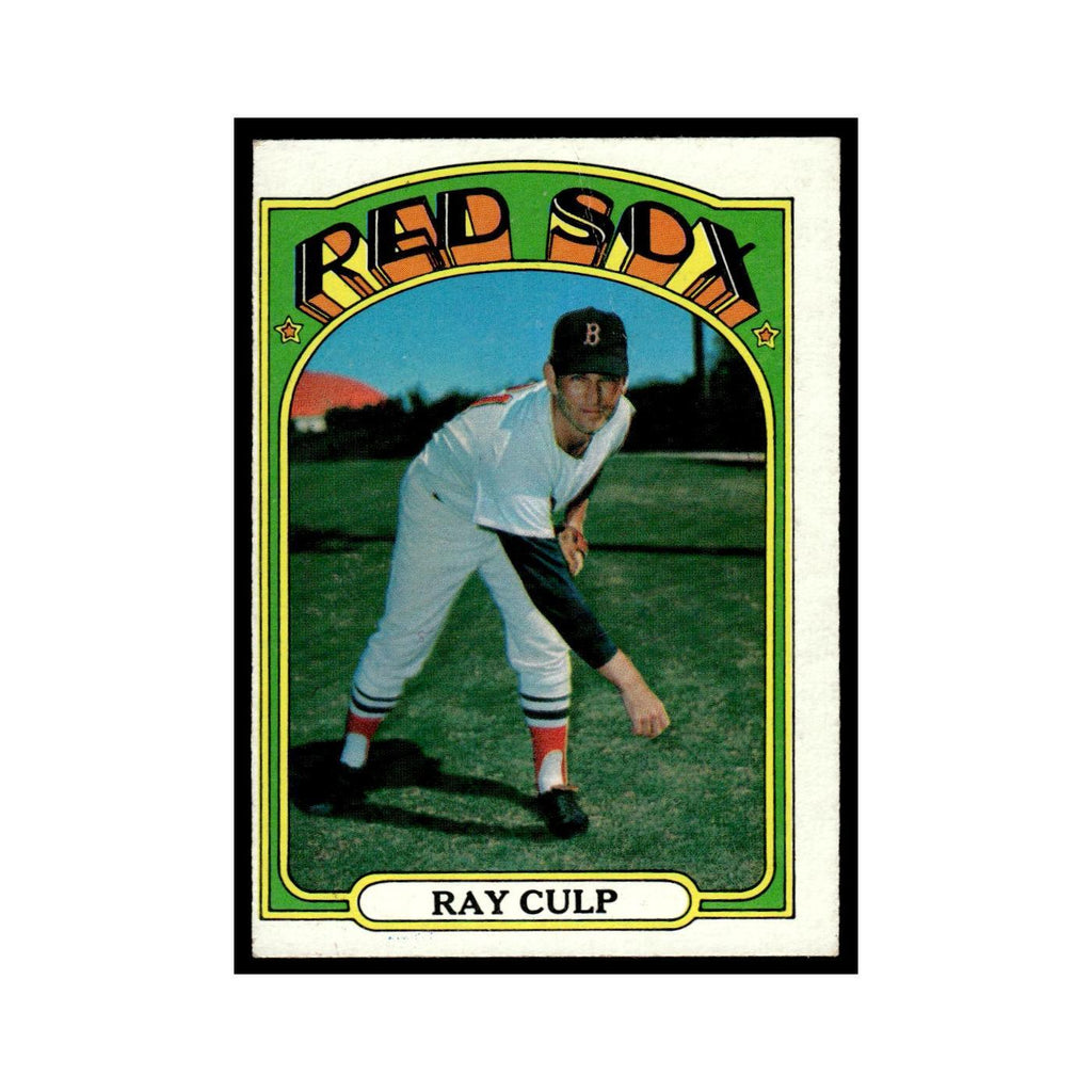 1972 Topps (Damaged) Ray Culp Red Sox #2