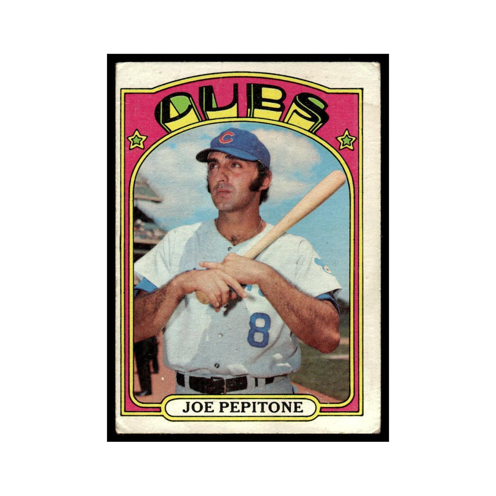 1972 Topps (Damaged) Joe Pepitone Cubs #303