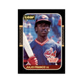 1987 Leaf Julio Franco Baseball Cards #131