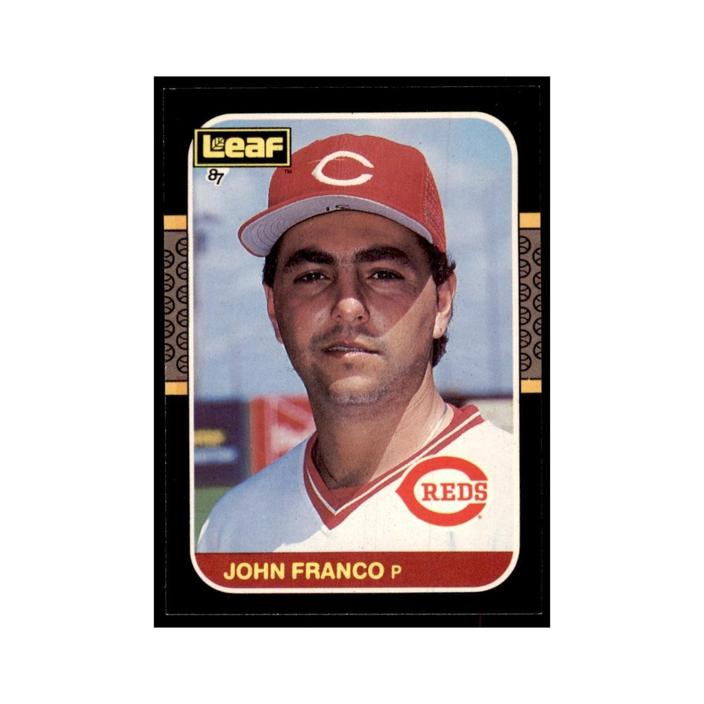 1987 Leaf John Franco Baseball Cards #178